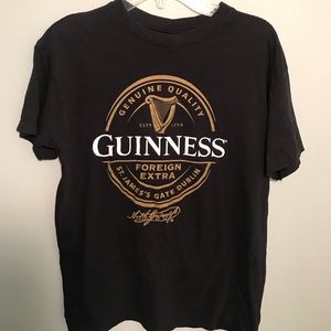 ||BLACK GUINNESS FOREIGN EXTRA T-SHIRT||